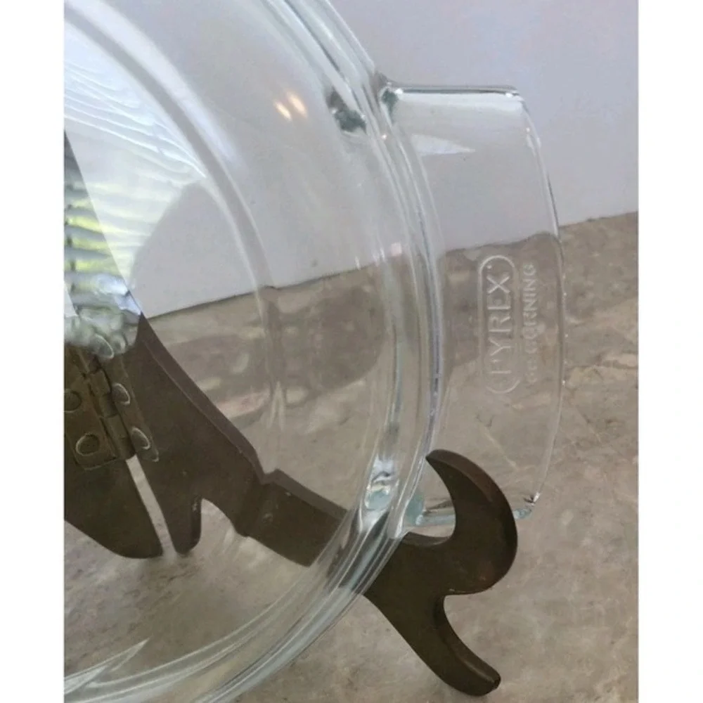 Vintage‎ Pyrex de Corning France 453 Clear Glass Lid for Casserole Dish
